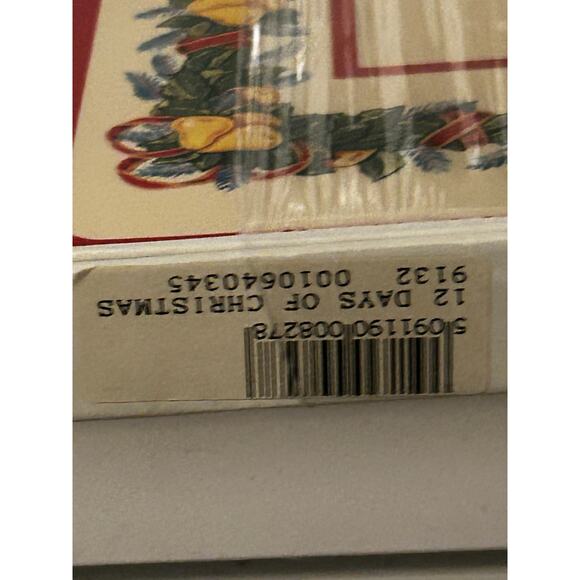 NEW Pimpernel England Placements Marlene Moore 12 Days of Christmas Wreath 4 - Picture 4 of 4